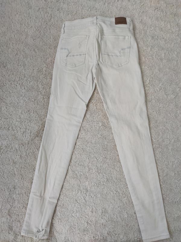 Женские American Eagle Джинсы Белые Скинни S