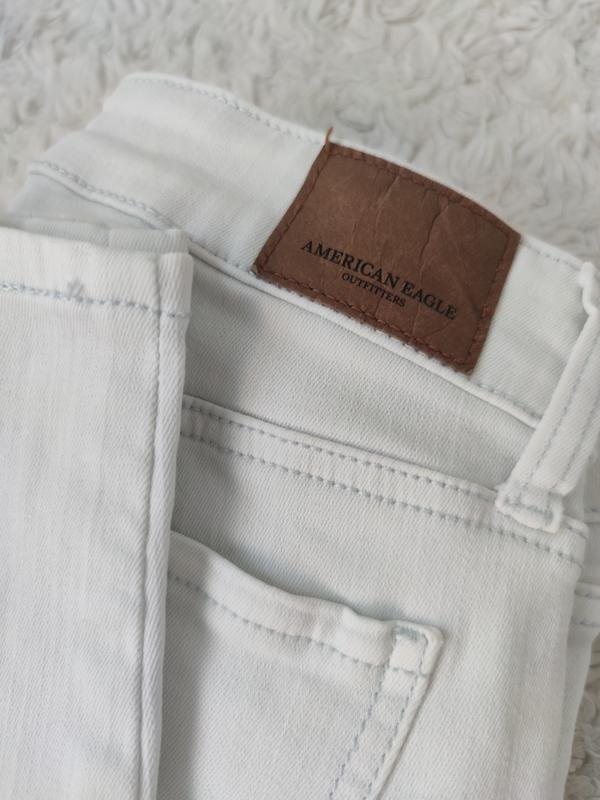 Женские American Eagle Джинсы Белые Скинни S