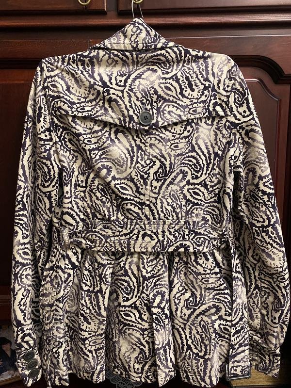 Women Burberry Trench Coat Beige Cotton M