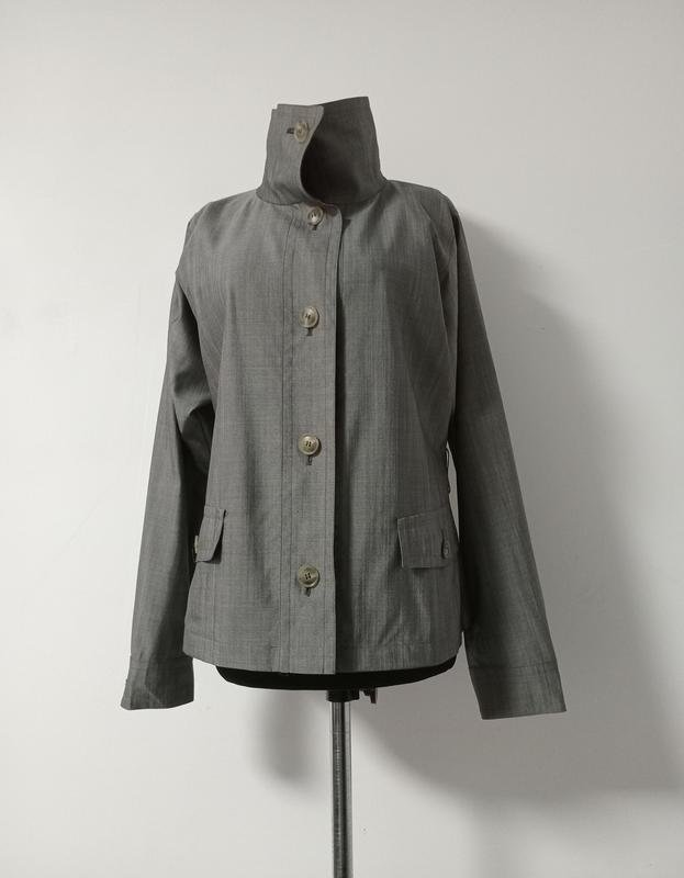 Donna Max Mara Giacca Grigia Lana 36