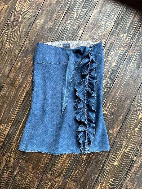 Women Jean Paul Gaultier Skirt Navy Cotton M