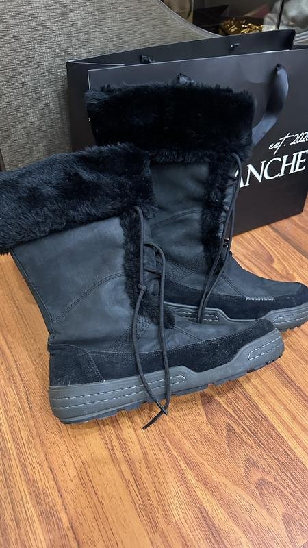 Женские Ecco Сапоги Чёрный 40