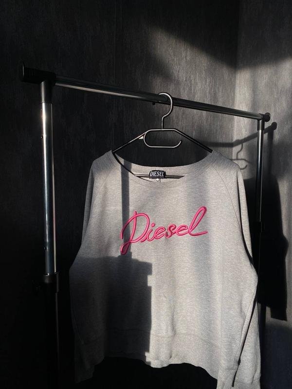 Женская Diesel Кофта Серебристый M