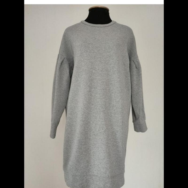 Femme COS Robe Grise Coton XXL