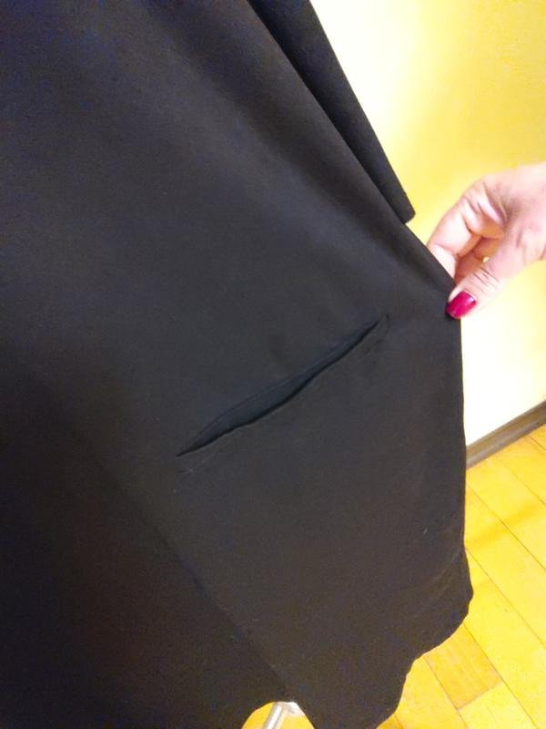 Femme Oliver Grant Robe Noir Suède XL