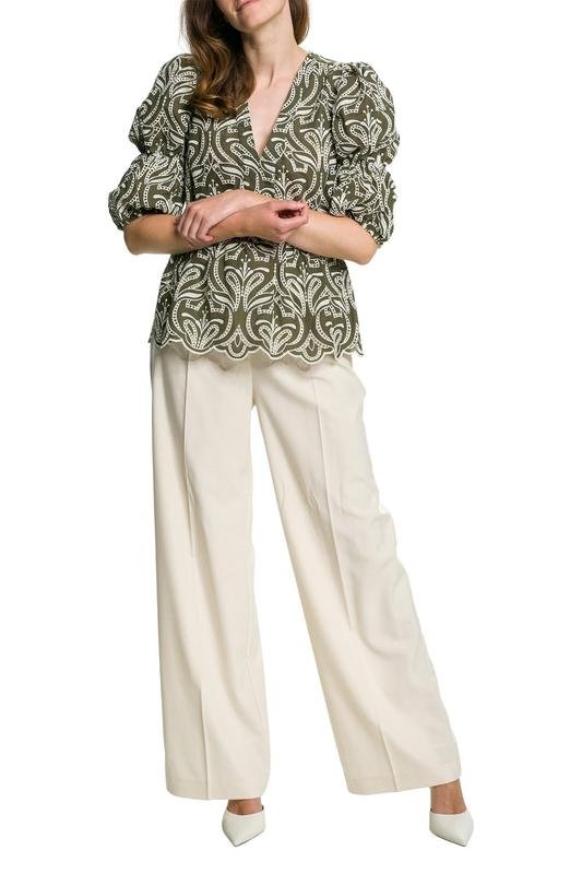 Femme Ivy&Oak Chemisier Kaki 44