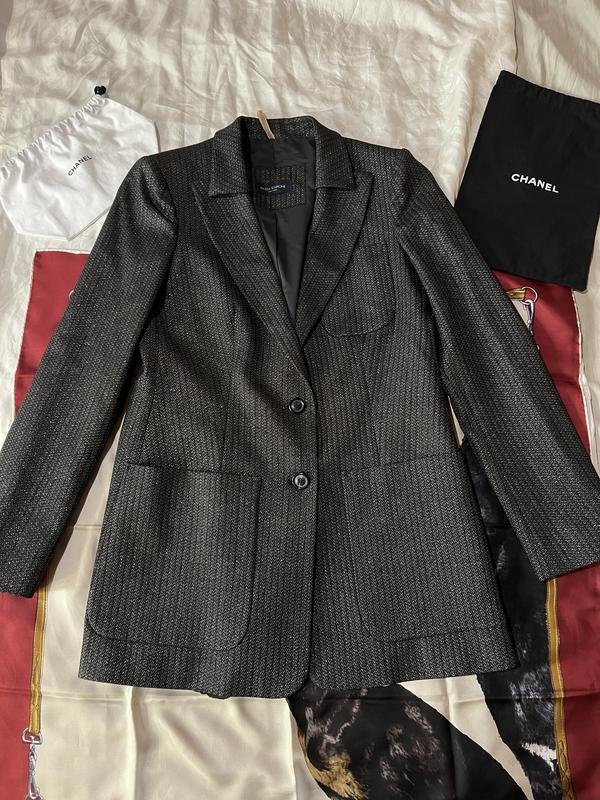 Femme Piazza Sempione Blazer Charbon Laine S