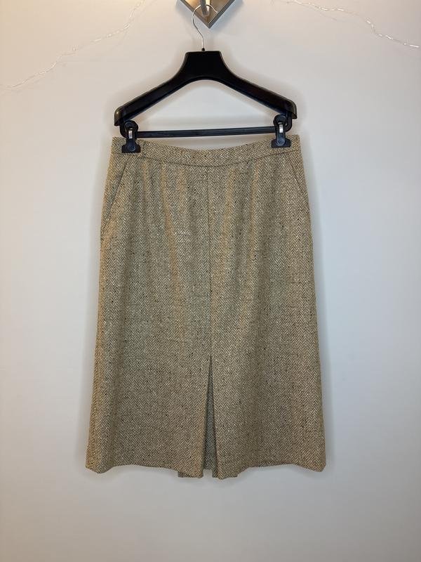 Donna Max Mara Gonna Beige Lana M