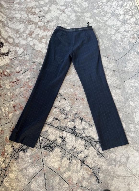 Women Ralph Lauren Trousers Navy Cotton XS
