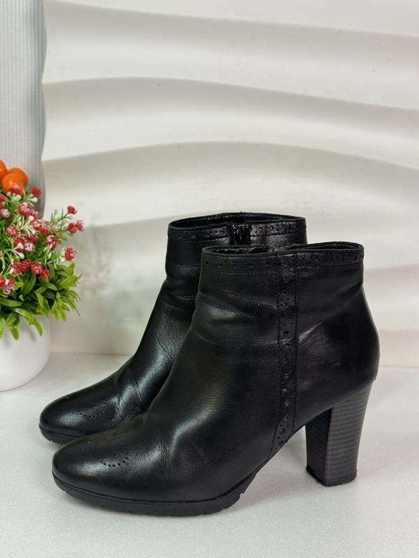 Women Gaby Castillon Paris Boots Black Leather 36