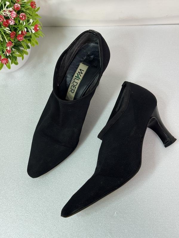 Women Walder Schuhe Ankle Boots Black 35