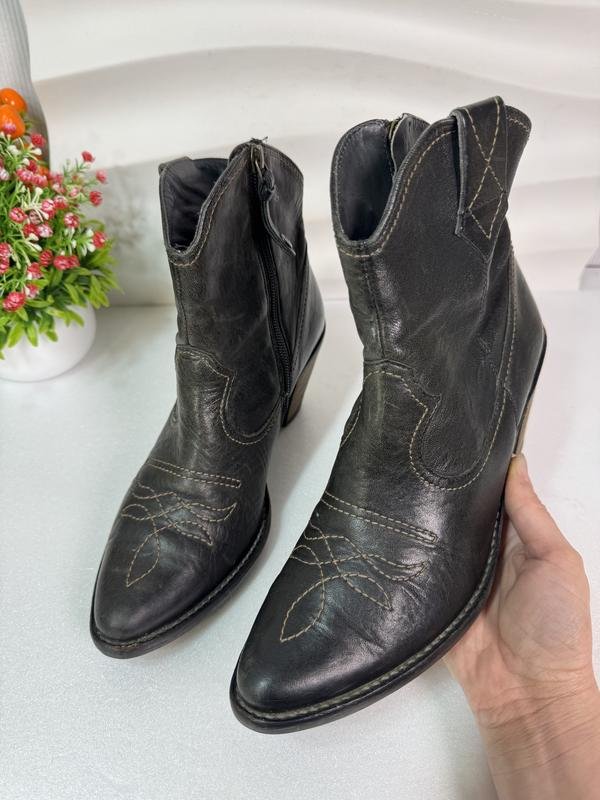 Женские Paul Green Сапоги Графит Кожа 37