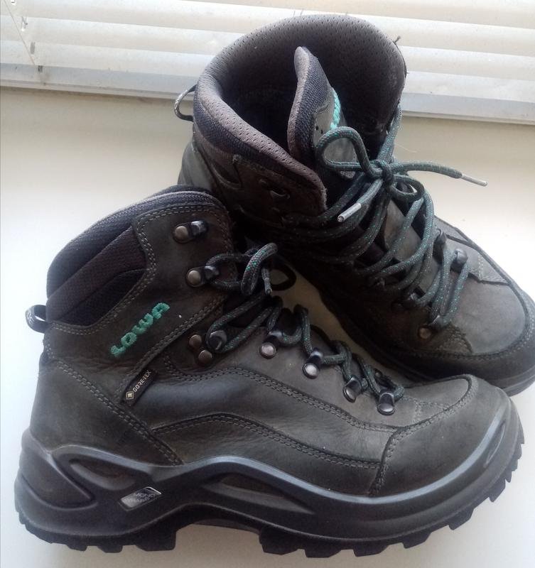 Women Lowa Boots Black Leather 38