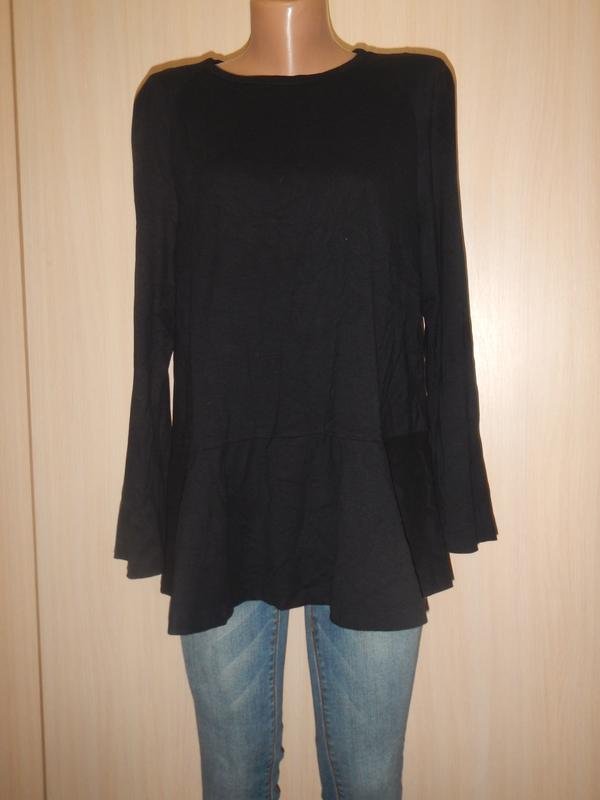 Женская Marc Cain Блуза Чёрный Вискоза L