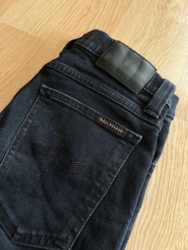 Мужские Nudie Jeans Джинсы Чёрный Джинс Другой