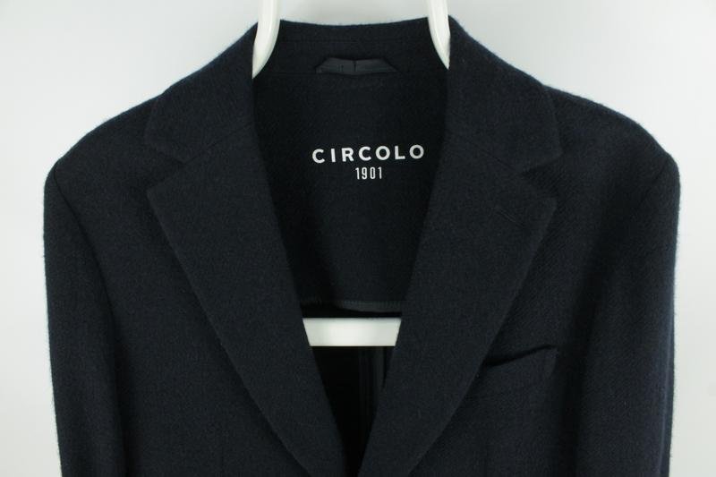 Herren Circolo 1901 Sakko Marineblau Wolle L