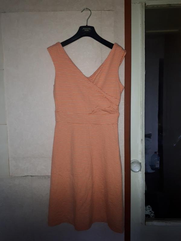 Damen Patagonia Kleid Koralle Baumwolle L