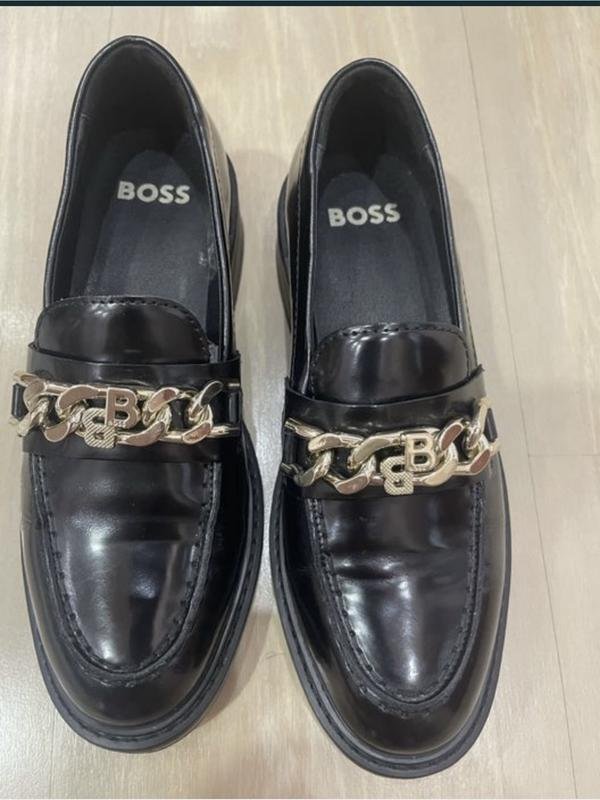Donna Boss Mocassini Nero Pelle 36
