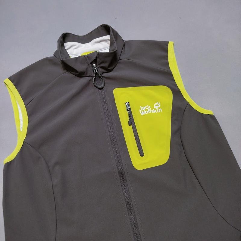 Donna Jack Wolfskin Gilet Grigio