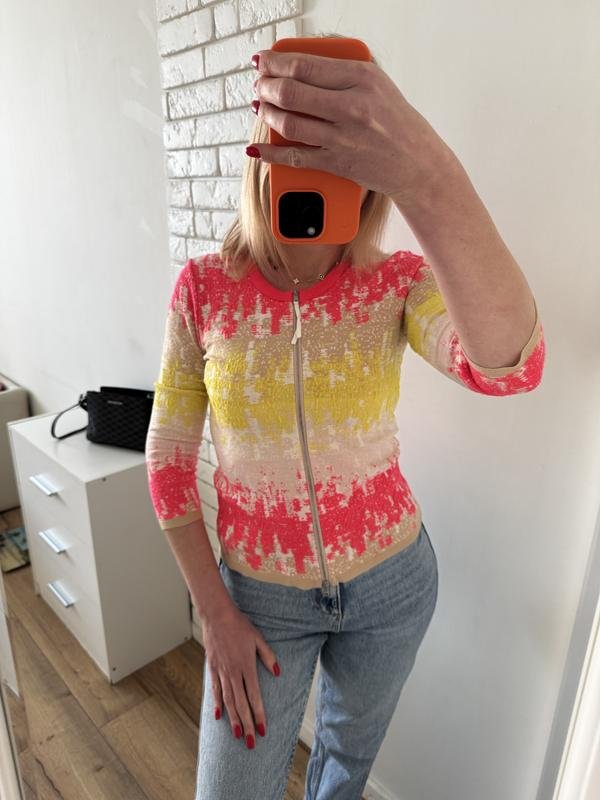 Женский Marccain Свитер Разноцветный Вискоза S