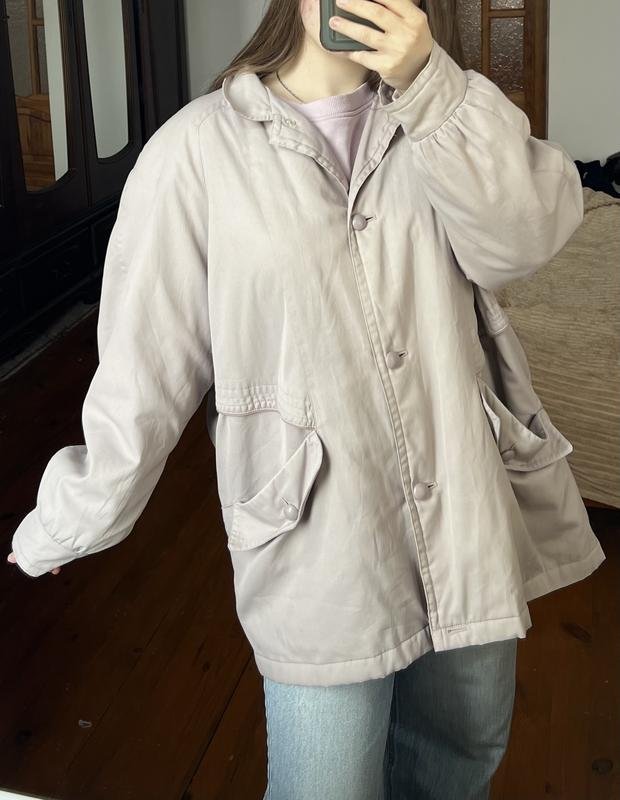 Femme Veste Vintage Lilas Coton One size