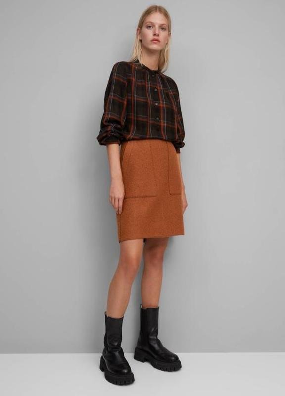 Женская Marc O'Polo Юбка Горчичный Шерсть S