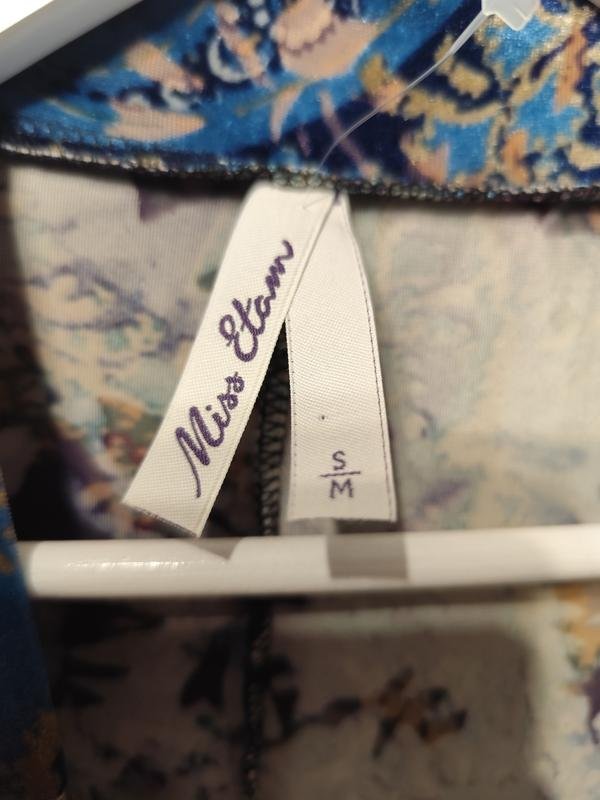 Donna Etam Maglione Multicolore Velluto S