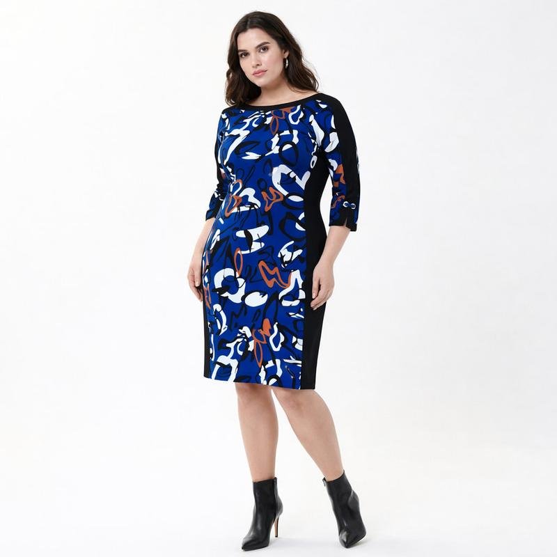 Femme Joseph Ribkoff Robe Multicolore Polyester XL