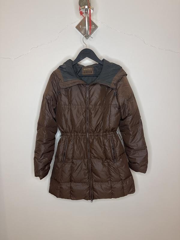 Women Sportmax Puffer Coat Brown S