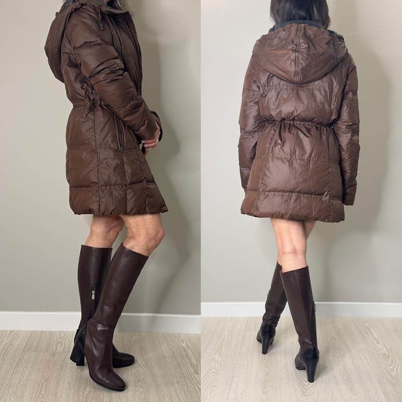Women Sportmax Puffer Coat Brown S