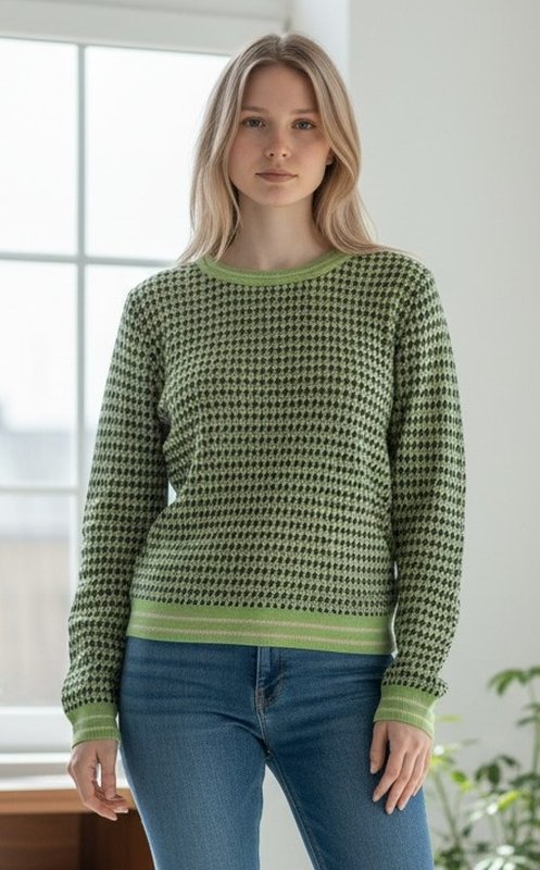 Women Pepe Jeans Sweater Green Acrylic M