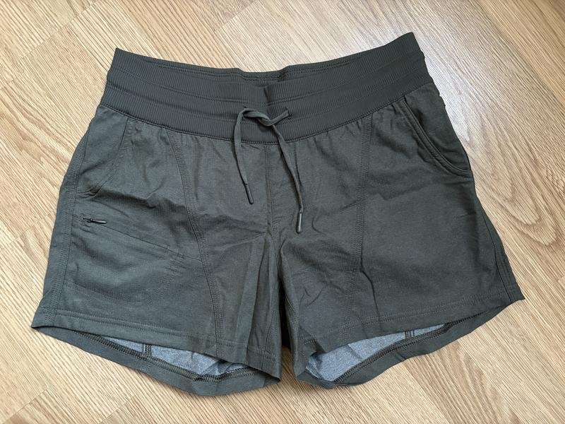Damen The North Face Shorts Khaki Elasthan S
