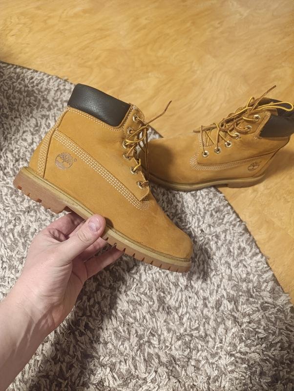 Damen Timberland Stiefel Beige Nubuk 36