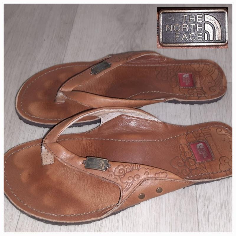 Damen The North Face Sandalen Orange Leder 36.5