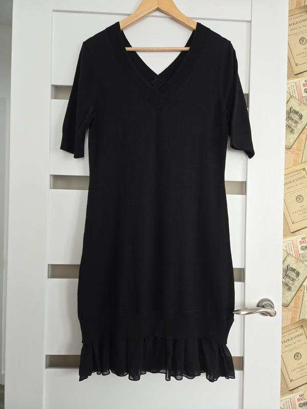 Damen Intimissimi Kleid Schwarz Strick M
