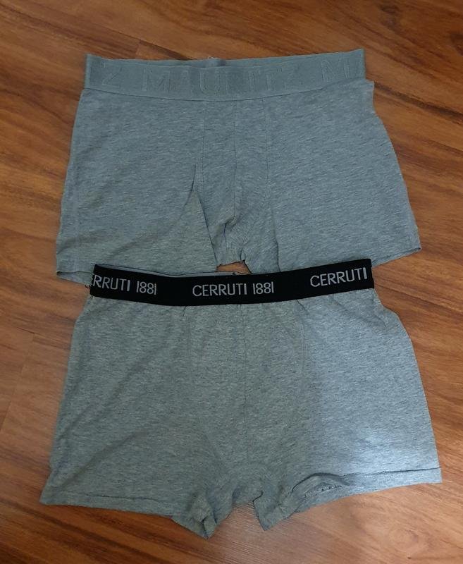 Мужской Cerruti Боксеры Серый Хлопок 48