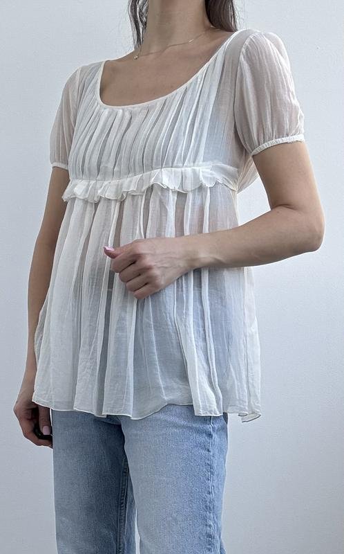 Women Sportmax Shirt White Cotton S