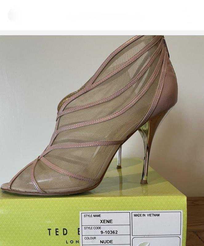 Damen Ted Baker Absätze Silber Synthetik 38