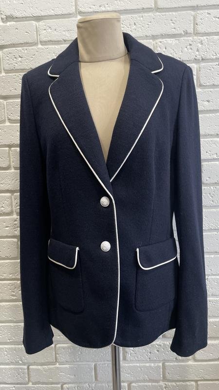 Damen Banana Republic Sakko Marineblau Angora M