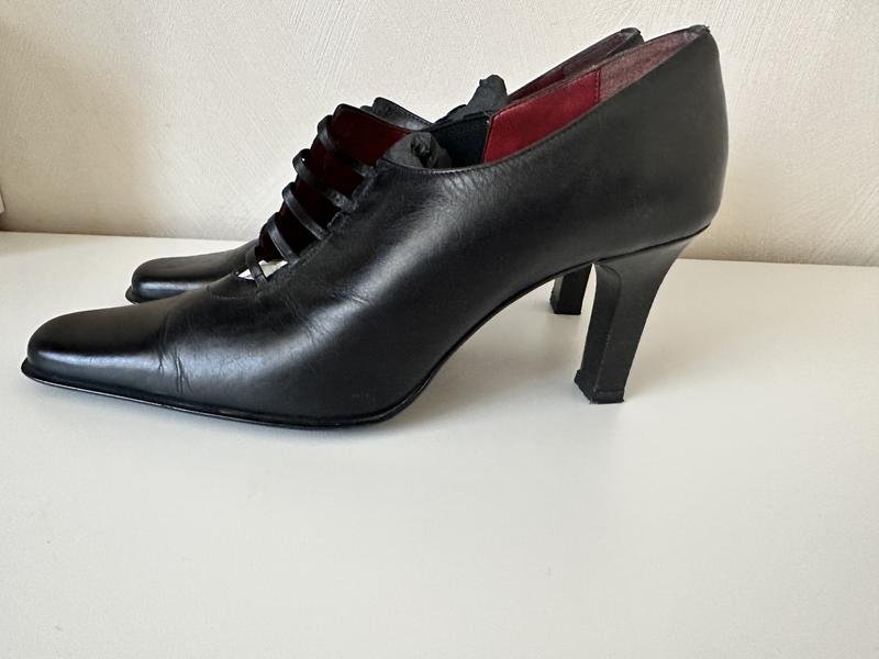 Женские Massimo Baldi Туфли Чёрные Кожа 37