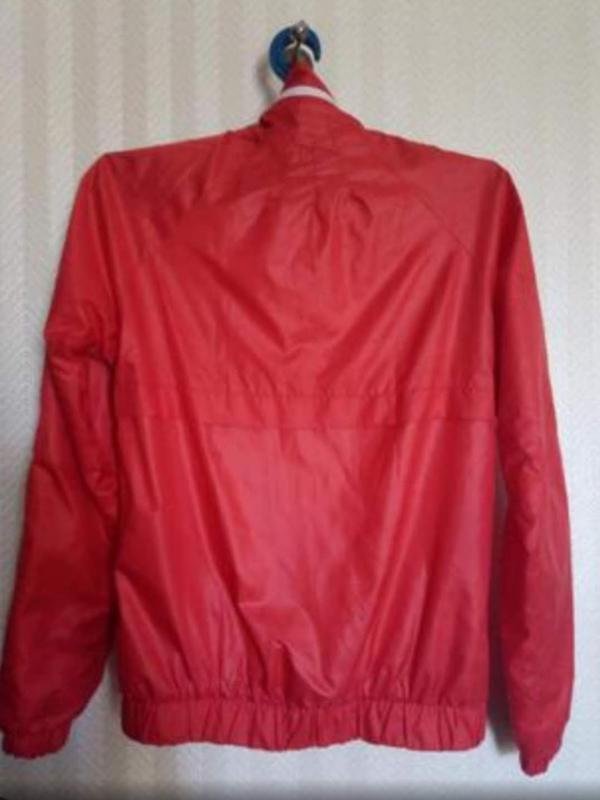 Femme Veste Vintage Blanche Nylon S