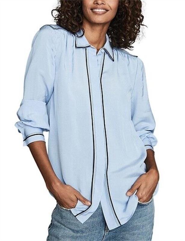 Damen Reiss Hemd Blau S