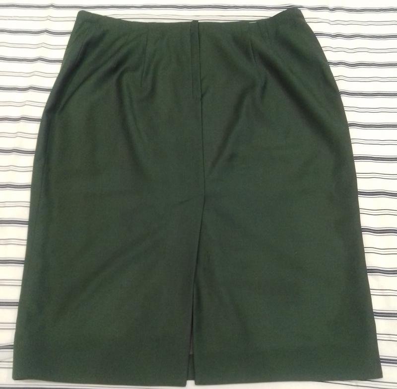 Женская Юбка Зелёный Полиамид 44