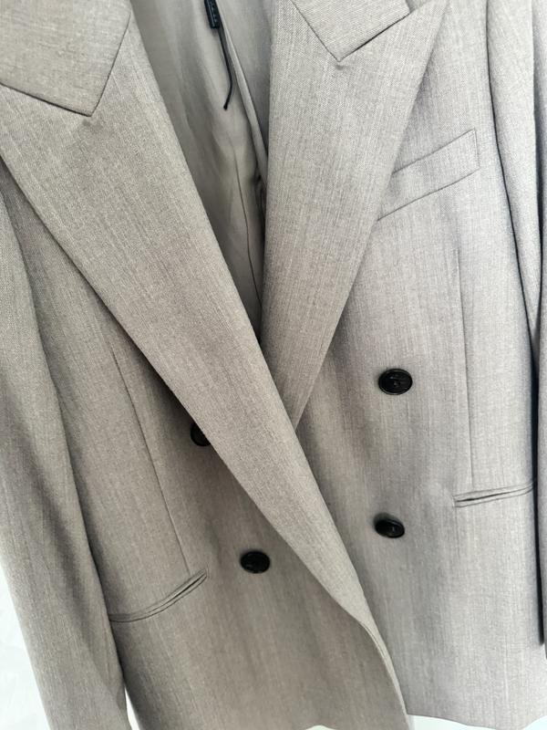 Femme Reiss Blazer Gris Coton M