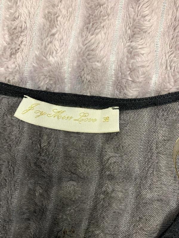 Damen Joy Miss Love Kleid Schwarz Spitze S-M