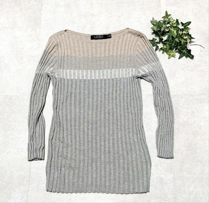 Donna Ralph Lauren Maglione Grigio  M