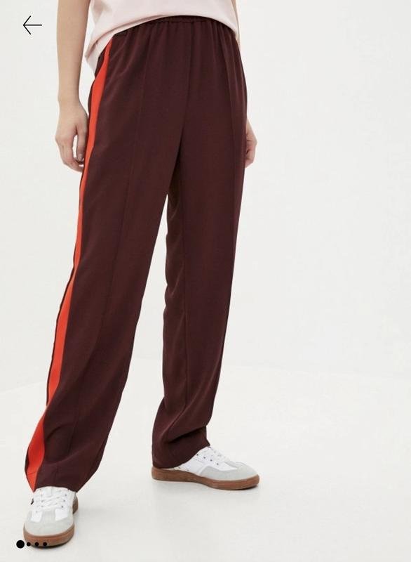 Femme Lacoste Pantalon Bourgogne Polyester S