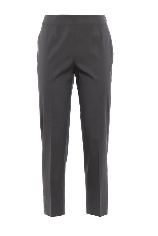Damen Piazza Sempione Hose Grau Baumwolle M