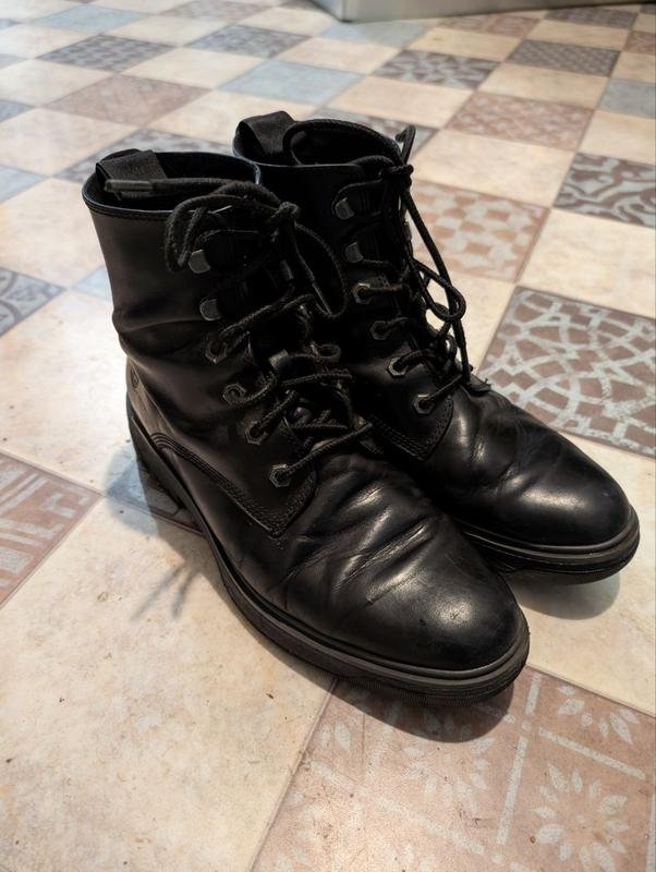 Donna Timberland Stivali Nero Pelle 41