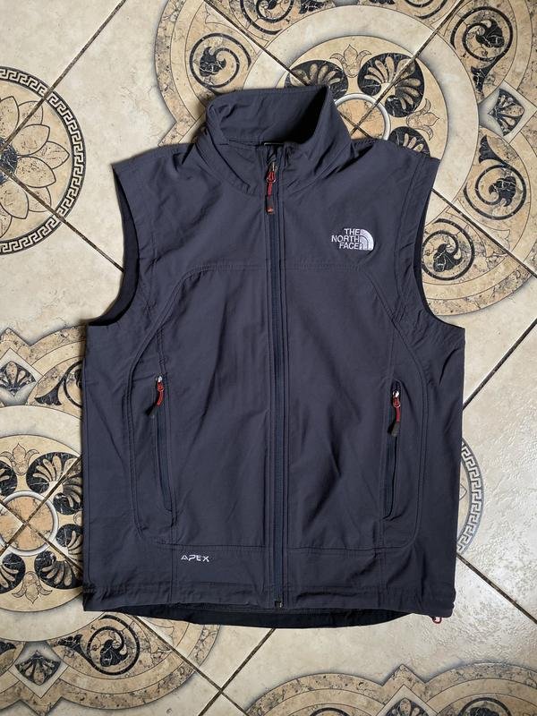 Damen The North Face Weste Grau S